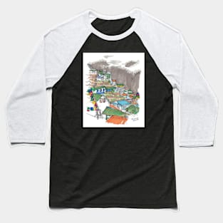 Namche Bazaar - Everest Basecamp Trek Baseball T-Shirt